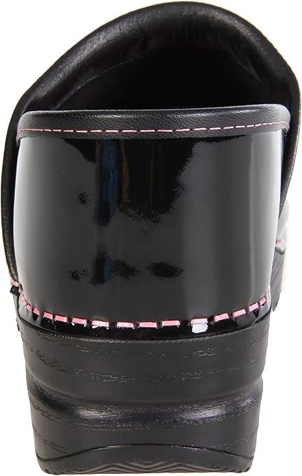 dansko pink ribbon clog