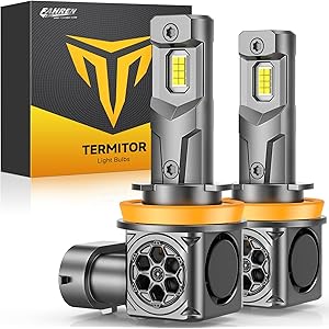 H11/H9/H8 LED Bulbs, [ 𝟓𝐭𝐡-𝐆𝐞𝐧 & 𝐁𝐫𝐢𝐠𝐡𝐭𝐞𝐬𝐭 ] 𝟕𝟎,𝟎𝟎𝟎𝐋𝐌 𝟏𝟐𝟎𝟎% Brighter, Real 1:1 Mini Size Design, 650...
