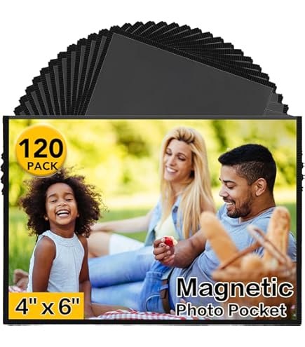 Amazon.com - Karenhi 100 Pcs Magnetic Picture Frame Bulk, 4 x 6 in