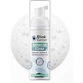 BlinkBetter BetterLids Foaming Eyelid Cleanser – Gentle Daily Foam for Eyelids, Eyelashe Wash & Face, Soothing Tea Tree Oil Formula with Ectoin & Centella, Non-Stinging, Preservative-Free, 2 fl oz