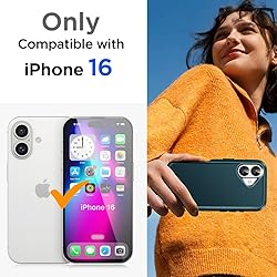 AICase for iPhone 16 Case with Glass