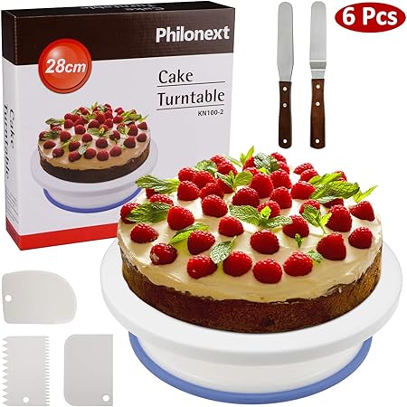 Philonext Plateau A Tarte Professionnel Rotatif Pour Gateau