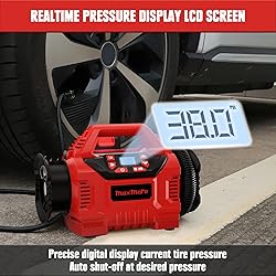 Cordless Tire Inflator Compatible with Milwaukee