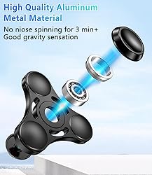 ATESSON Fidget Spinners Toy,Ultra Durable Stainless