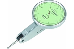 Mahr Federal 4308970 801 SGM MarTest Standard Version Test Indicator, 0.0001" x ± 0.004", 1.1" Dial, 0.57" Styli