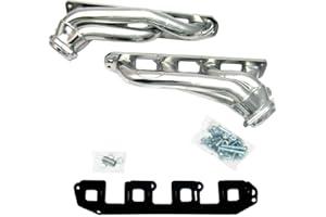 JBA 1964SJS 1-3/4" Shorty Stainless Steel Exhaust Header for Dodge Magnum/Charger/300 5.7L Silver Ceramic