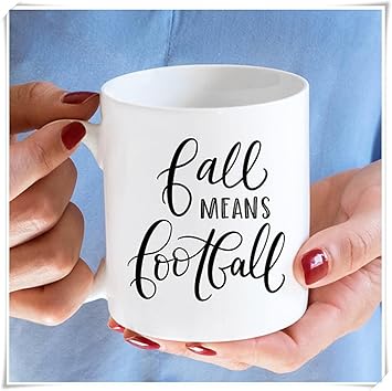 Amazoncom Fall Means Football Coffee College University