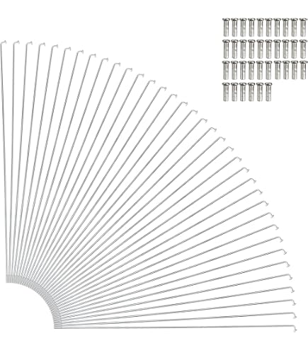 thumbnail image 2 of TNT Bicycles 14G Stainless Steel Spokes & Nipples – Light Baby Blue – You Choose The Length 2 of 6