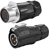 HangTon HE21 12 Broches 5 A Alimentation étanche IP68