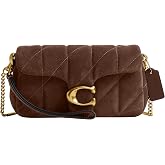 Coach Women's Crystal Signature Suede Tabby Chain Crossbody 19