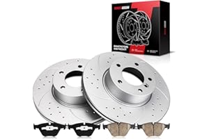 TORCHBEAM 312mm Front Brake Pads and Rotors Kit Compatible with BMW 2010-2013 328i, 2010-2013 328i xDrive, 2013-2015 X1 2.0L,6pcs