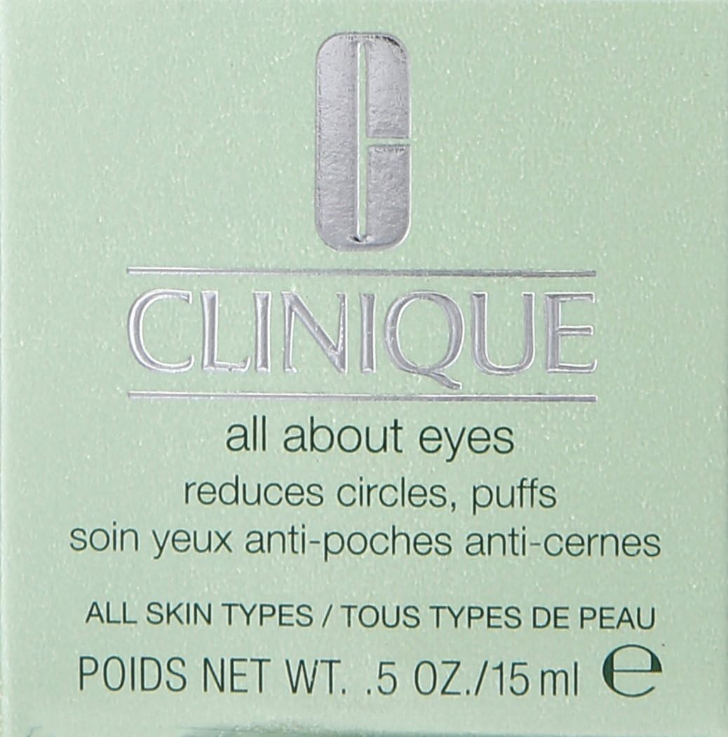 Clinique All About Eyes Cream for Unisex, 0.5 Ounce: Health & Personal Care