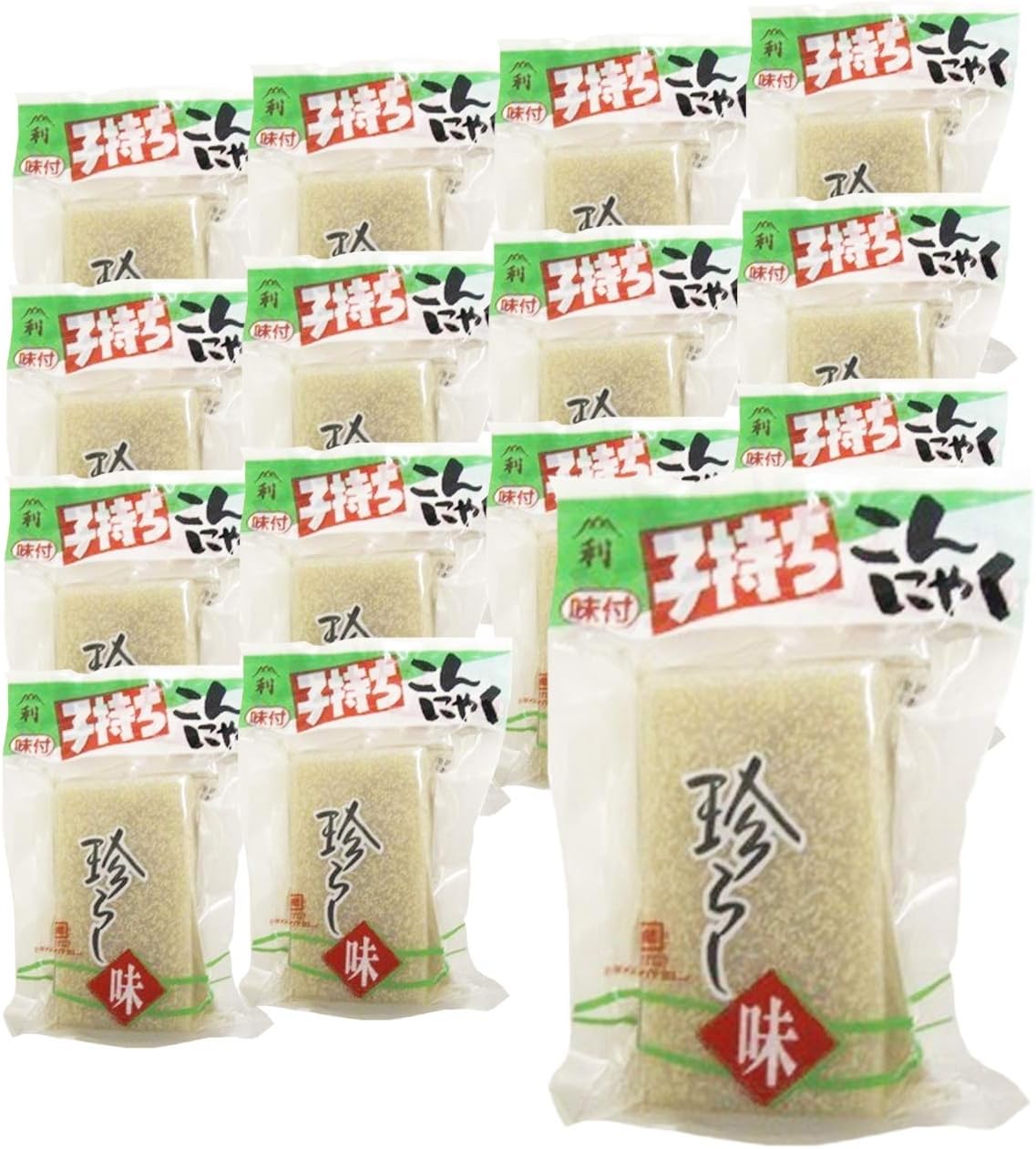 Amazon 子持ちこんにゃく 190g 15個セット 蒟蒻 魚卵 藤利食品 ご当地グルメ 広島県湯来特産 こんにゃく のフジトシ食品 こんにゃく 通販