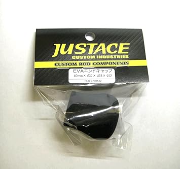 Amazon ジャストエース Justace Evaエンドキャップ Rec 37ebk12 ロッドメイキング ジャストエース ロッド 竿 パーツ