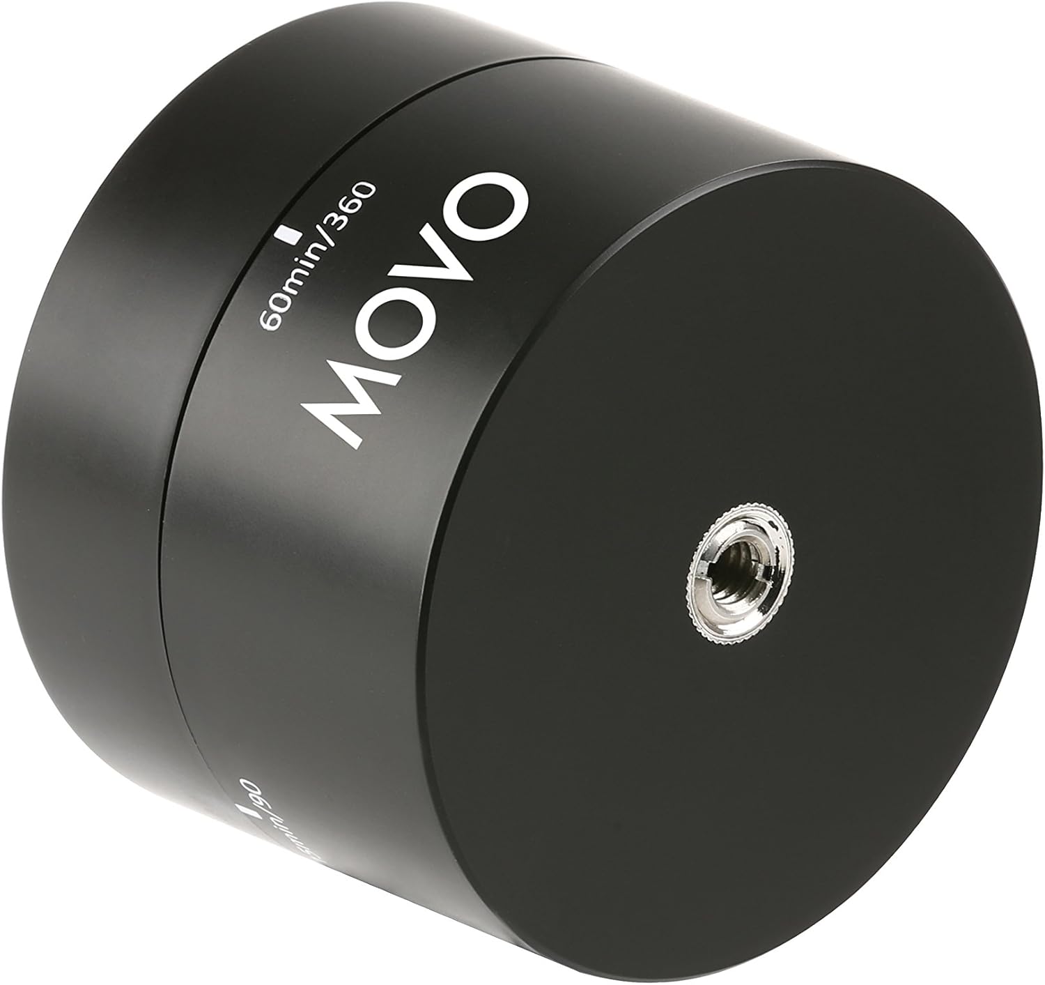 Movo MTP1000 360-Degree / 60-Minute Panoramic Time Lapse Tripod Head for DSLR's, GoPro's, and Smartphones, Black : Camera & Photo