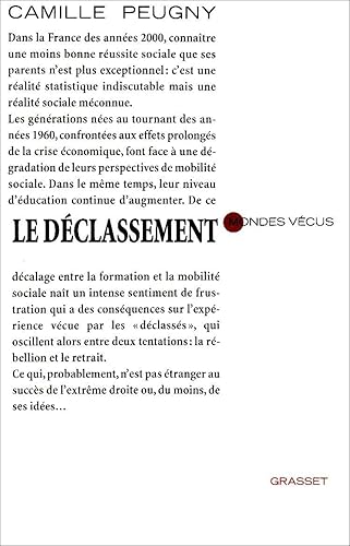 Download Le déclassement PDF