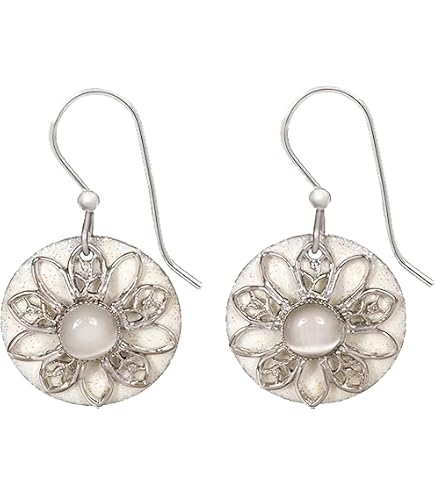 ヘアアクセサリー ne Amazon.com: Silver Forest Purple Tear with Flower and Silver
