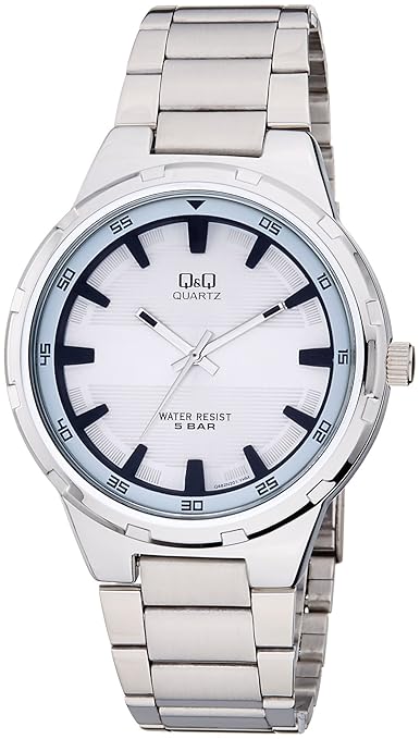 Analog Silver Dial Mens Watches - Q882N201Y