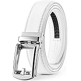 CHAOREN Mens Dress Belt - Ratchet Belt Leather 1 1/4" Comfort Click - Perfect Companion to Mens Dress Shoes