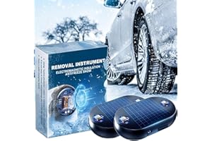 SIL VFR 2pcs Electromagnetic Snow Removal, Anti-freeze Electromagnetic Car Snow Removal Device, Electromagnetic Wave Anti Freezing and Snow Removal Device, Fast and Efficient