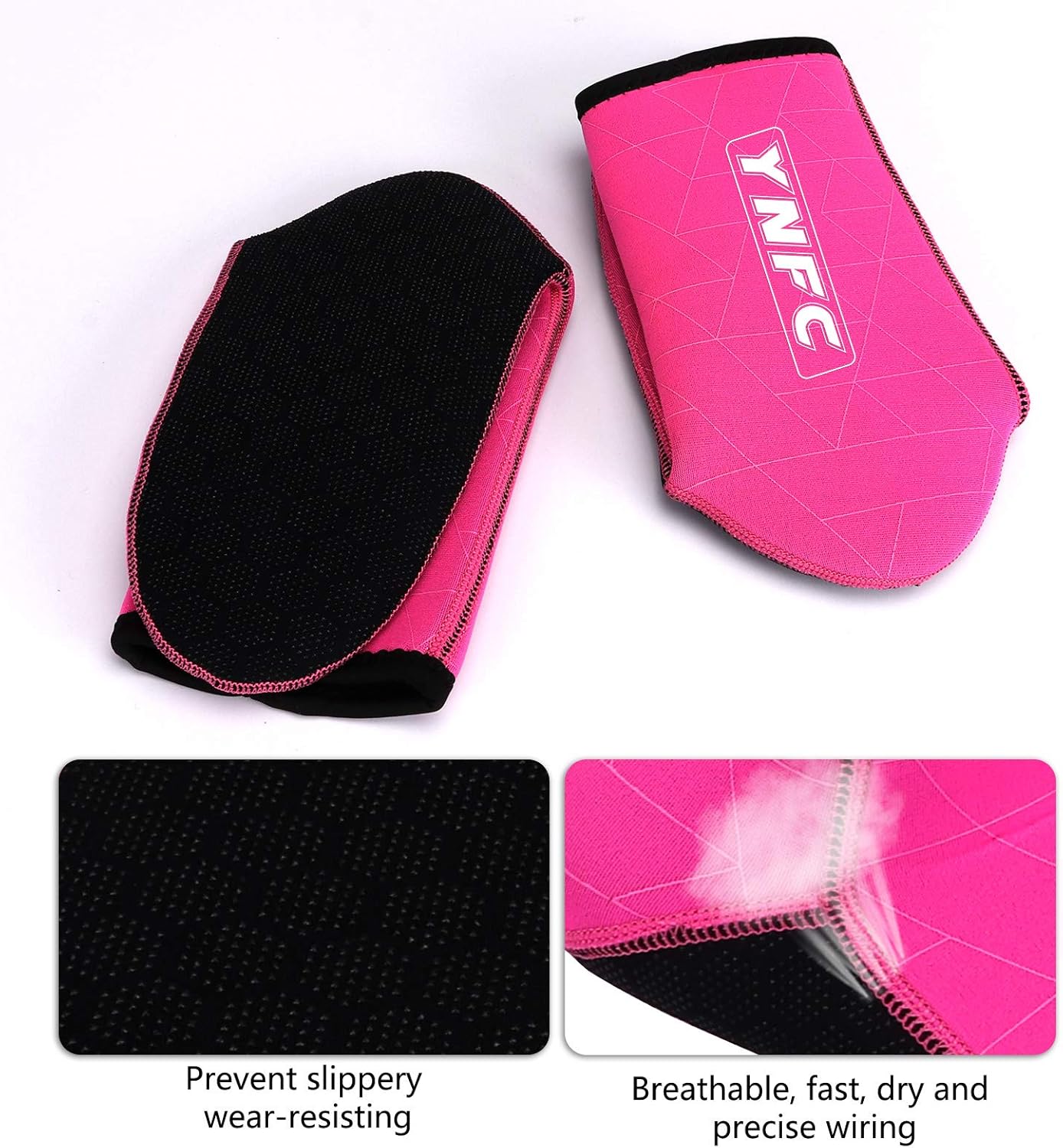 YNFC Diving Socks Neoprene Socks Beach Booties Shoes 3mm Anti-Slip Wetsuit Boots Ultra Premium Water Fin Swim Socks for Beach Swim Boarding Kiteboarding and Water Sports : Sports & Outdoors