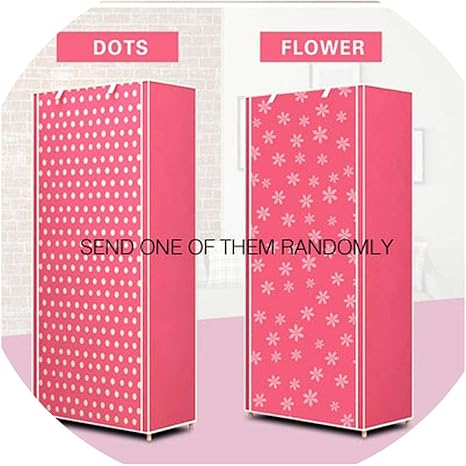 Amazon Hi Monkeys クローゼット 収納 整理 システム 全体の不織布ワードローブ シンプルな韓国のワードローブ シングルワードローブ 防塵 小さなワードローブダスト レッド Sb 122 クローゼット吊り下げ収納 オンライン通販