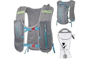 mokzer Running Bag, 4.9 oz (140 g), Ultra Lightweight, Running Backpack, Trail Running, Marathon, Jogging, Cycling, Small, Hy