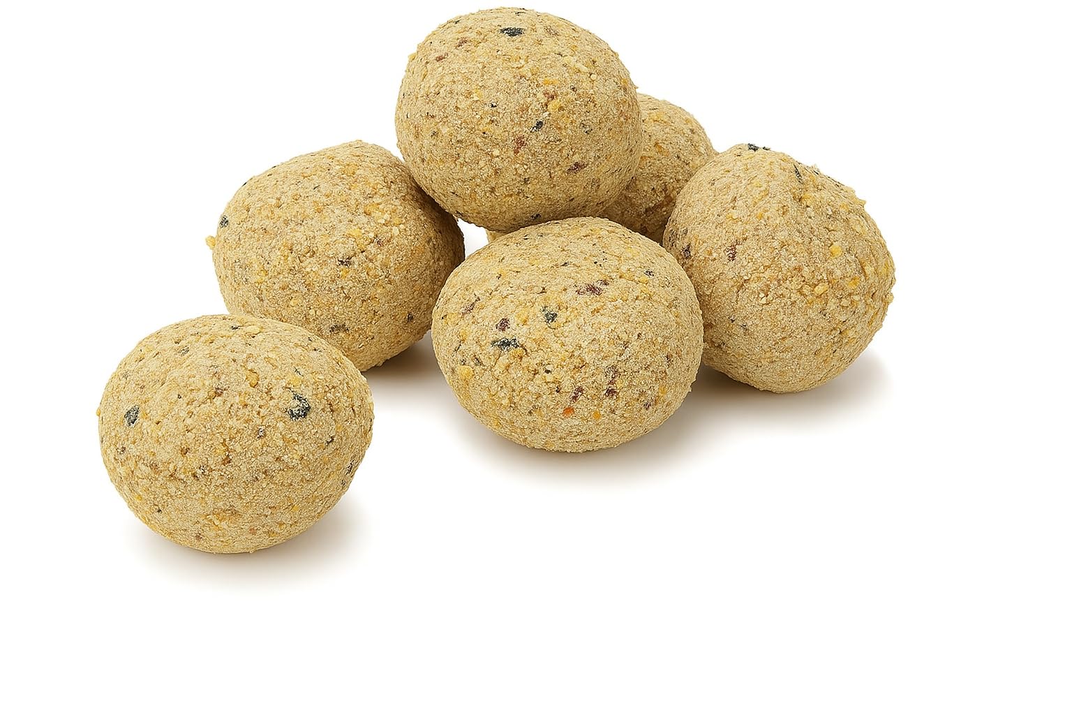 Garden Ting Premium Suet Fat Balls Wild Birds, Pack of 6,black