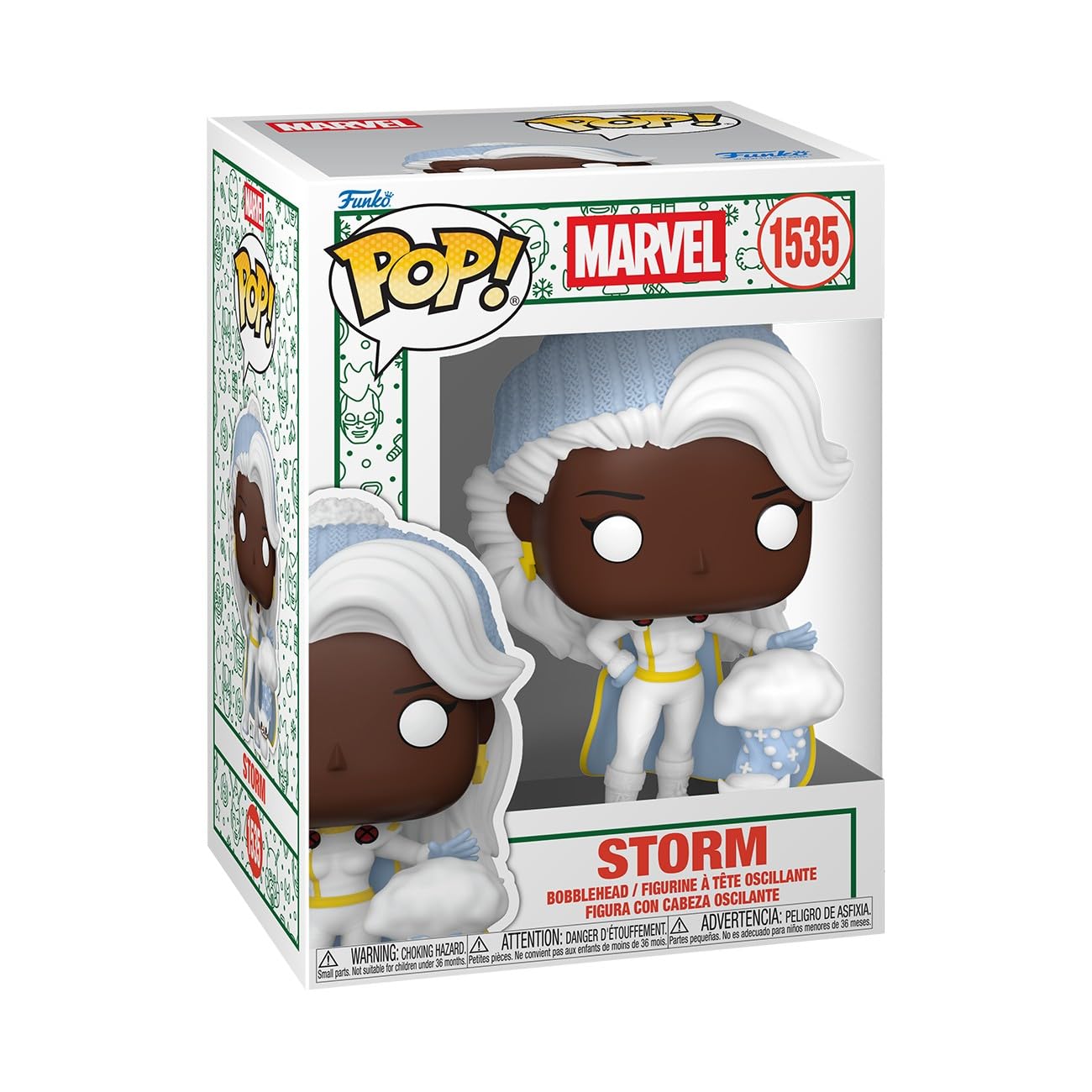 Funko Pop! Marvel: HoliDivas - Storm - X-Men - Collectable Vinyl Figure - Gift Idea - Official Merchandise - Toys for Kids & Adults - Marvel Fans - Model Figure for Collectors and Display