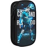 Luja Dling Ronaldo #7 Big Capacity Pencil Pen Case For Office College Large Storage High Capacity Bag Pouch Holder Box Makeup Bag For Adult, style5