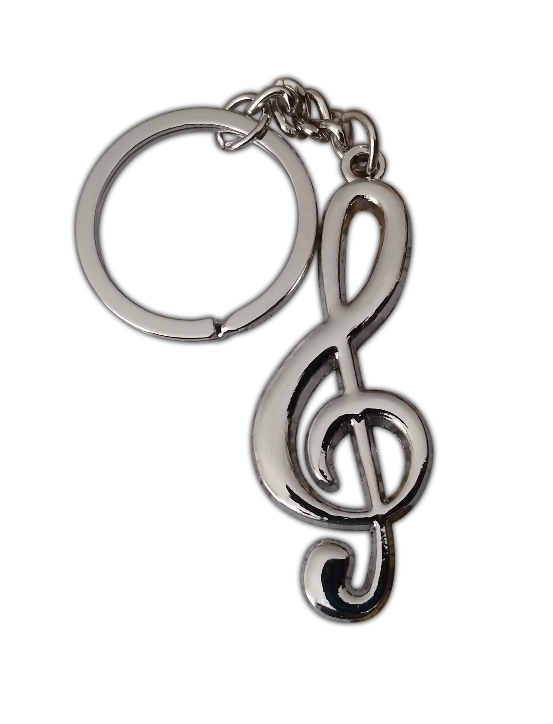 Eillwin New Music Note Keychain Perfect Unisex Keyring Present Birthday Gift