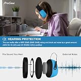 ProCase Kids Ear Defenders Noise Cancelling Headphones Blue SNR 26dB view 3