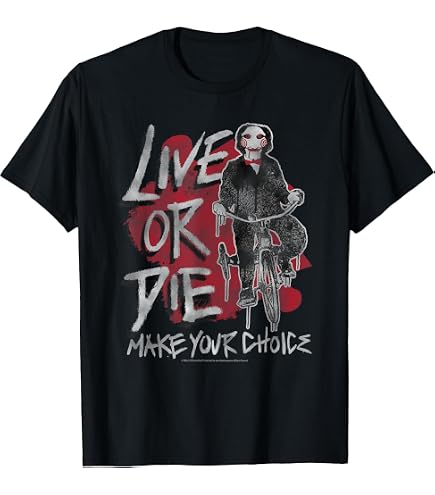 Amazon.com: Saw Jigsaw Movie T Shirt Japanese Print Mens Short