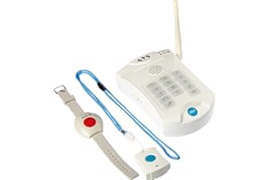 ASSISTIVE TECHNOLOGY SERVICES Senior HELP Dialer Medical Alert - No Monthly Fees Medical Alert System- HD700