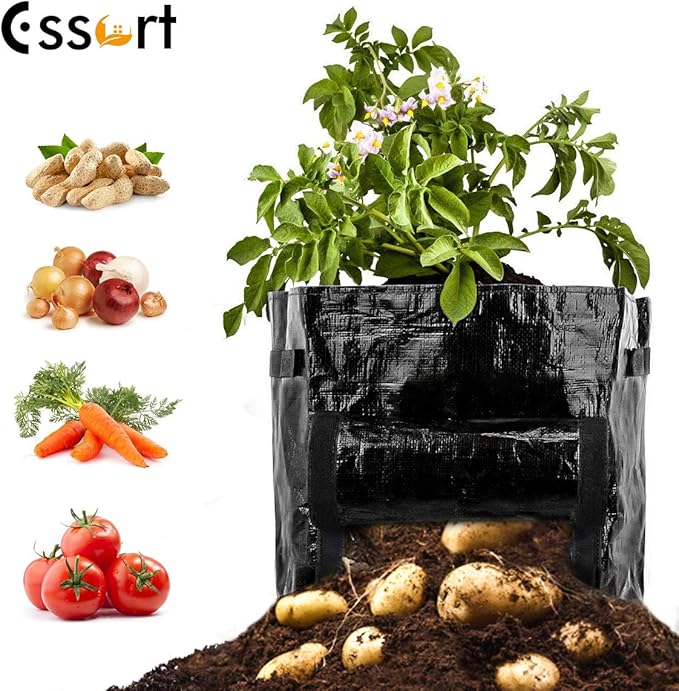 ESSORT Bolsa de Cultivo de Plantas 8 Gallones Saco para Plantas con
