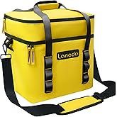 Lanedo Lisa Lunch Soft Cooler 20/36 Can, Insulated Bag Portable Ice Chest Box for Lunch, Beach, Drink, Beverage, Travel, Camping, Picnic, Car, Trips, Cooler Leak-Proof