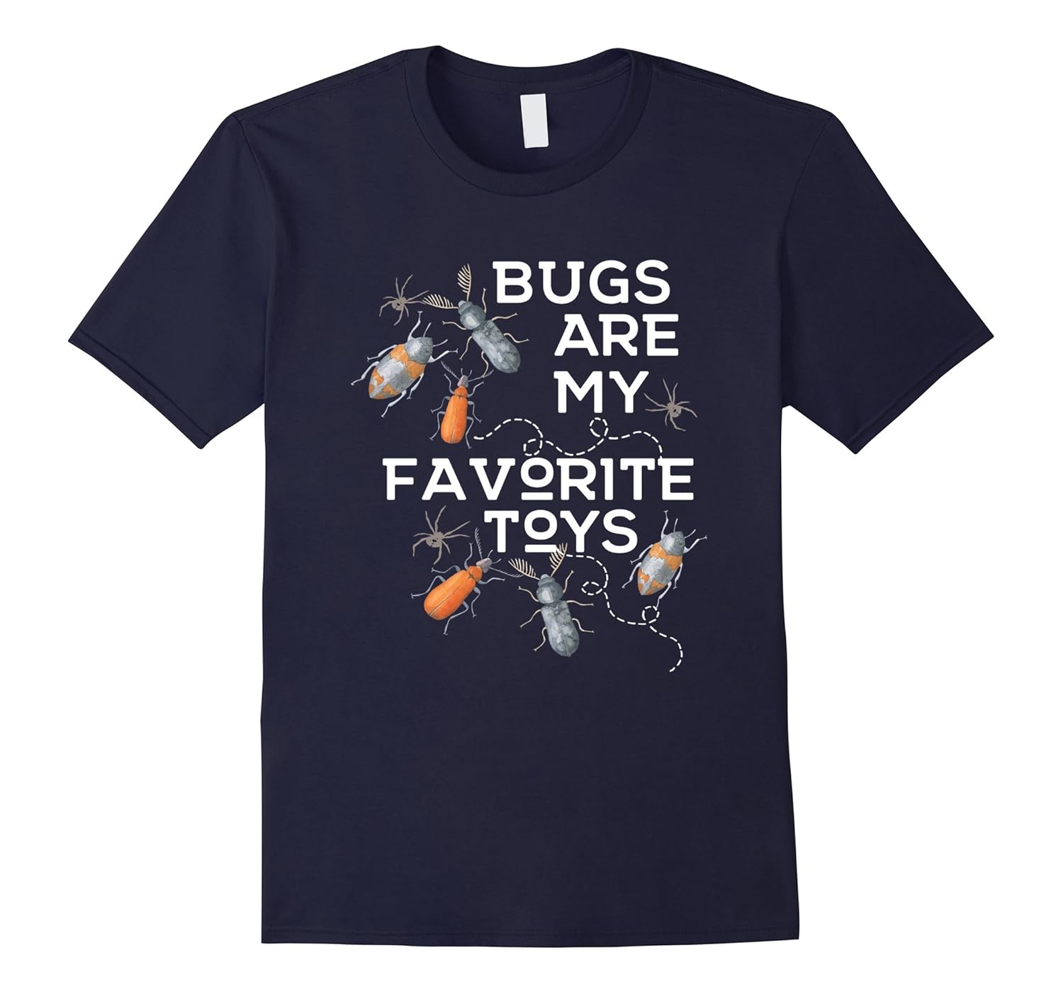 Bugs Are My Favorite Toys Insect, Bug Lover Boy T-Shirt-ANZ