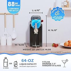 Slushie Machine – No Ice Needed, 88oz Frozen