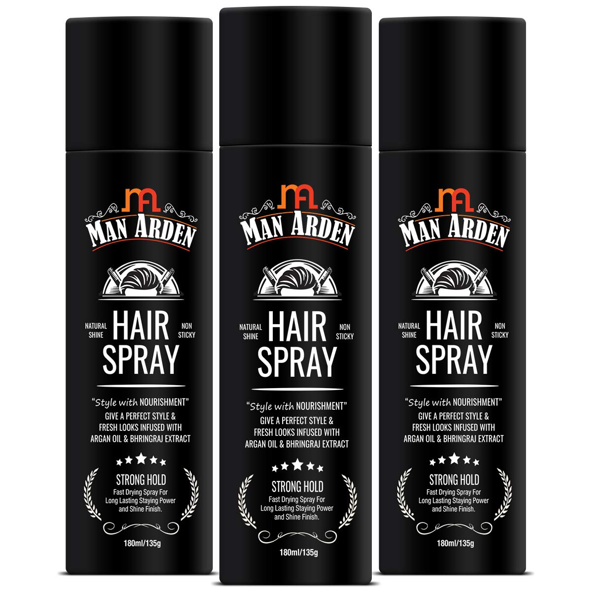 Buy Man Arden Hair Spray Strong Hold Styling With Nourishment