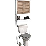 MUEBLE PARA BAÑO DE METAL CROMADO - CON 3 ESTANTERIAS: Amazon.es: Hogar
