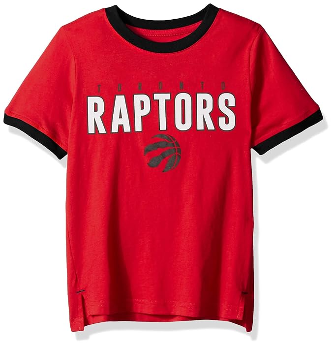 Amazon.com : Outerstuff NBA NBA Kids & Youth Boys Toronto Raptors Key Short Sleeve Fashion Tee 