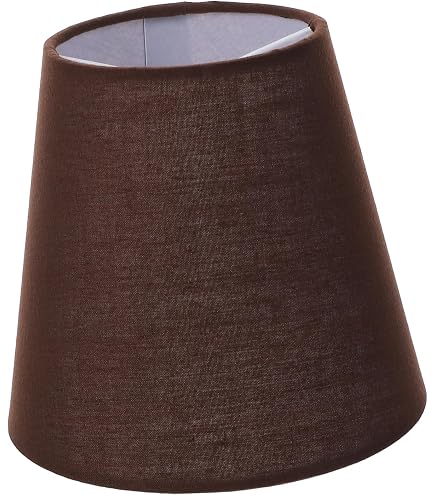 Housse Abat-jour Simple En Tissu Et Fer - Pour Lampe De Table Ou Chevet - Décoration Intérieure élégante - 2