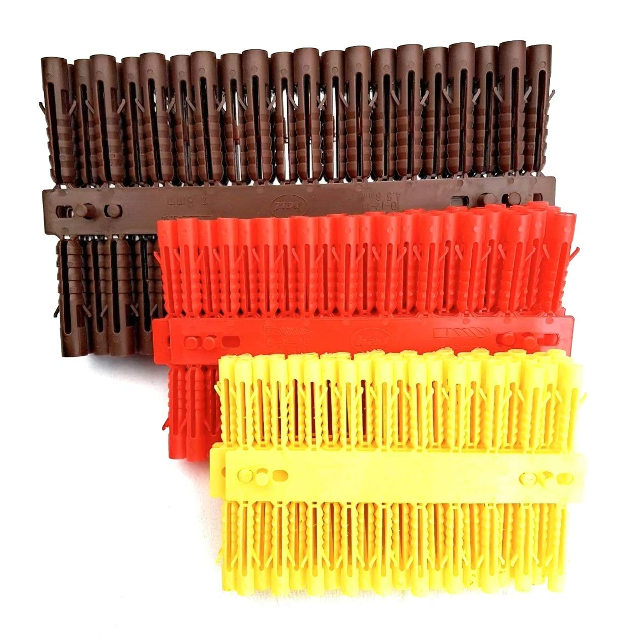 Fischer Plastic Contract Wallplug 5, 6 & 7mm (200 Pack)