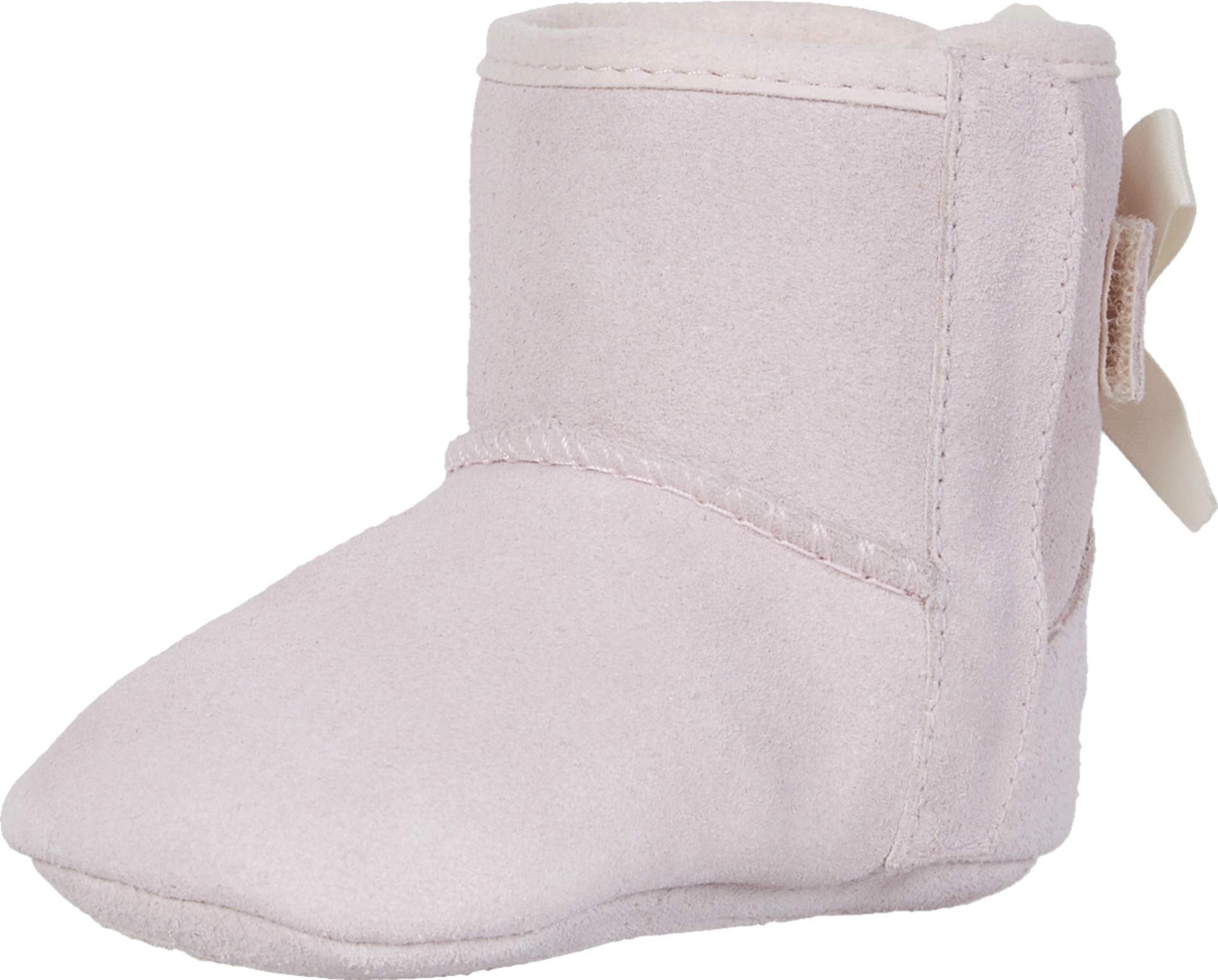 UGG Unisex Baby Jesse Bow Ii and Beanie Fashion Boot, Baby Pink, 0.5 UK