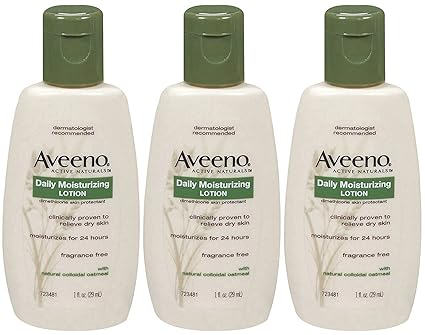 Aveeno Daily Moisturizing Lotion - 1 oz - 3 pk