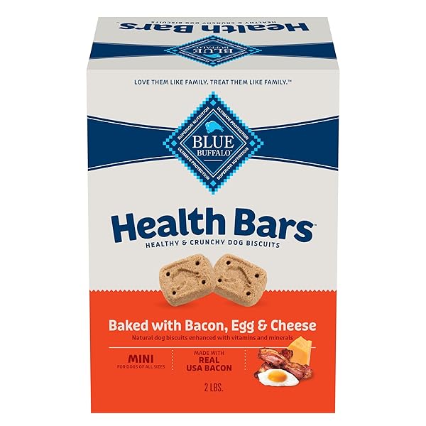 BLUE BUFFALO MINI HEALTH BARS CRUNCHY DOG BISCUITS,...