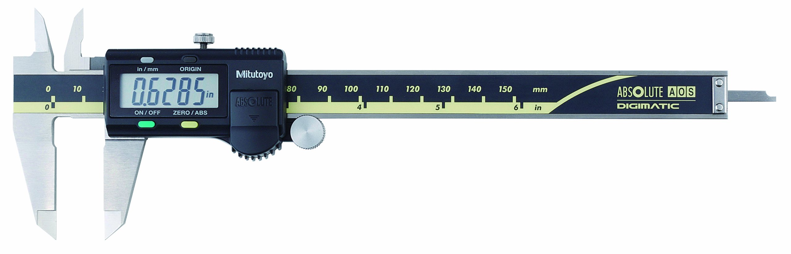 Mitutoyo MIT500-171-30 Absolute Digimatic Caliper, 0mm-150mm/0"-6" Range