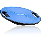 EVERYMILE Wobble Balance Board, Exercise Balance Stability Trainer Portable Balance Board with Handle for Workout Core Traine