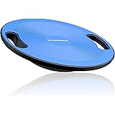 EVERYMILE Wobble Balance Board, Exercise Balance Stability Trainer Portable Balance Board with Handle for Workout Core Trainer Physical Therapy & Gym No-Skid Surface