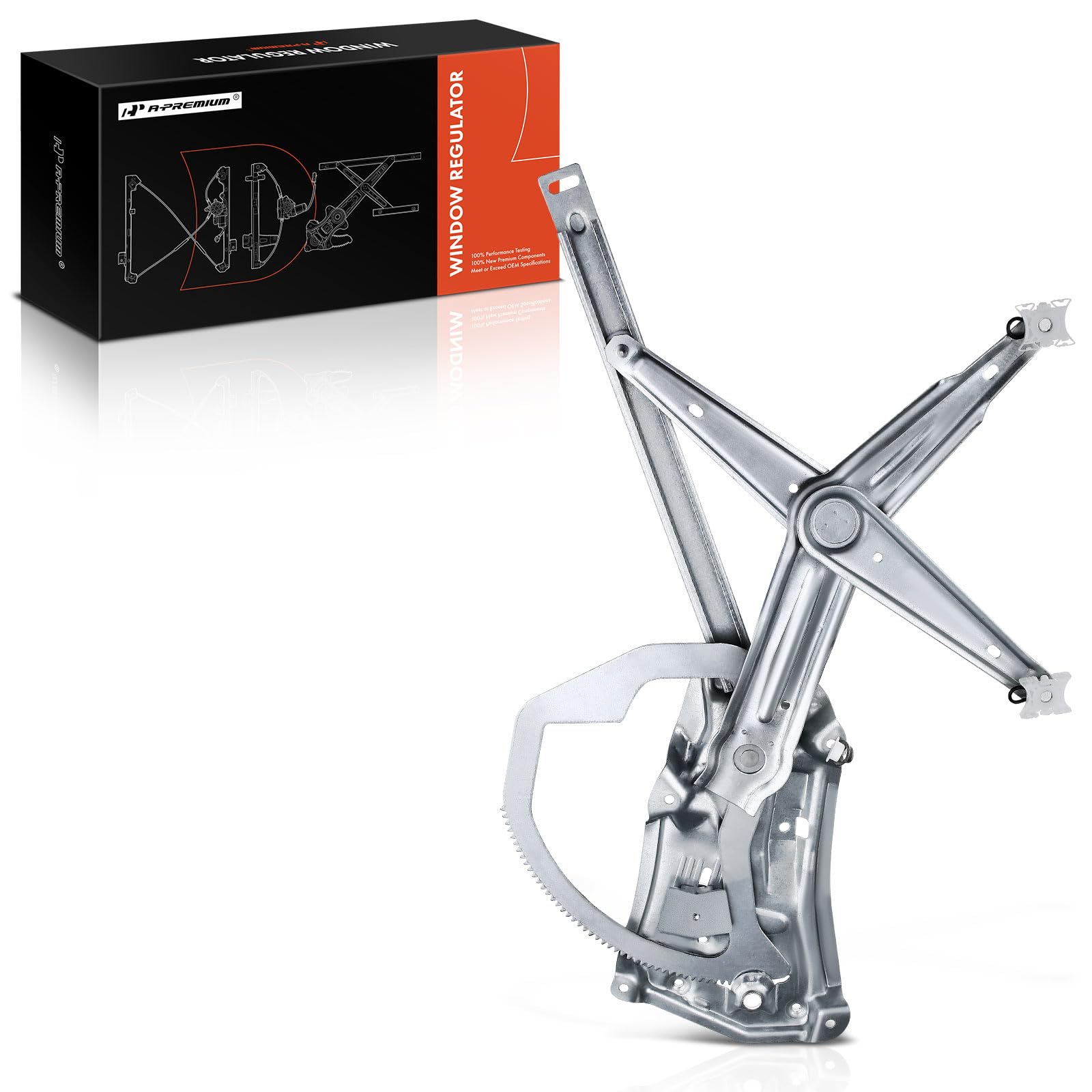 A-Premium Elevalunas eléctrico delantero derecho del lado del pasajero sin motor compatible con BMW E36 M3 1995-1999 325i 1992-1995 325is 323i 323is 318i 318is 328i 328is